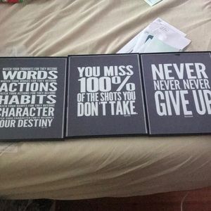 Three motivational pictures